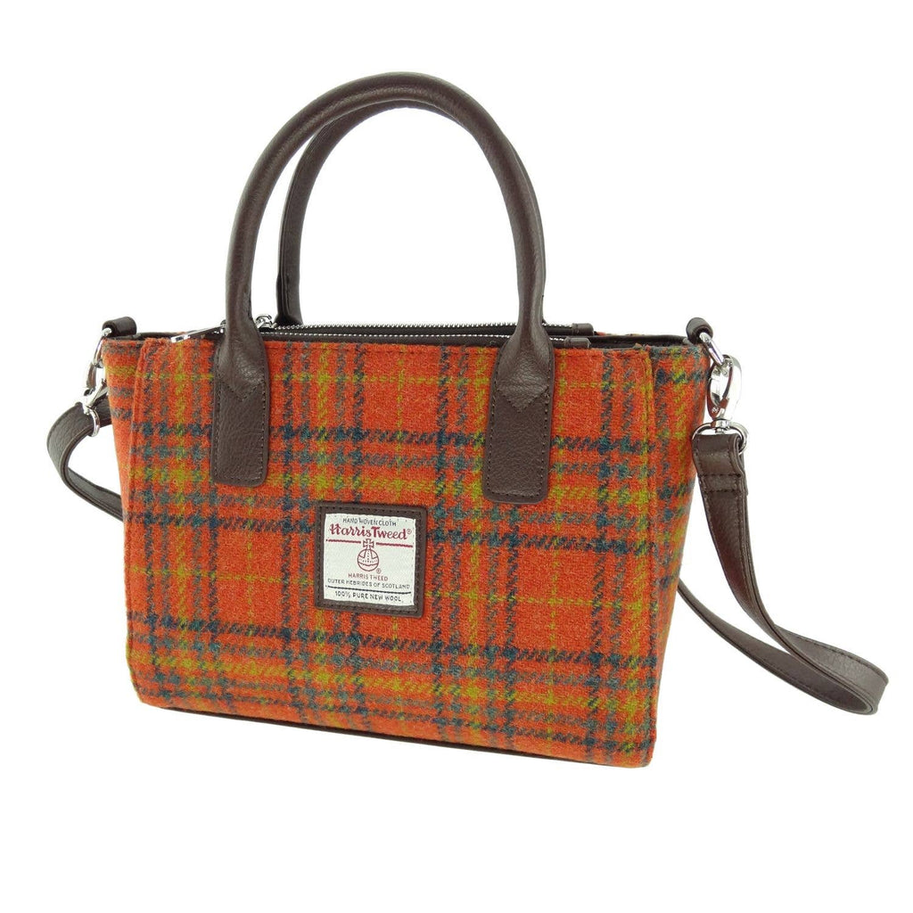 Glen Appin Harris Tweed 'Brora' Small Tote LB1228