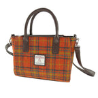Glen Appin Harris Tweed 'Brora' Small Tote LB1228