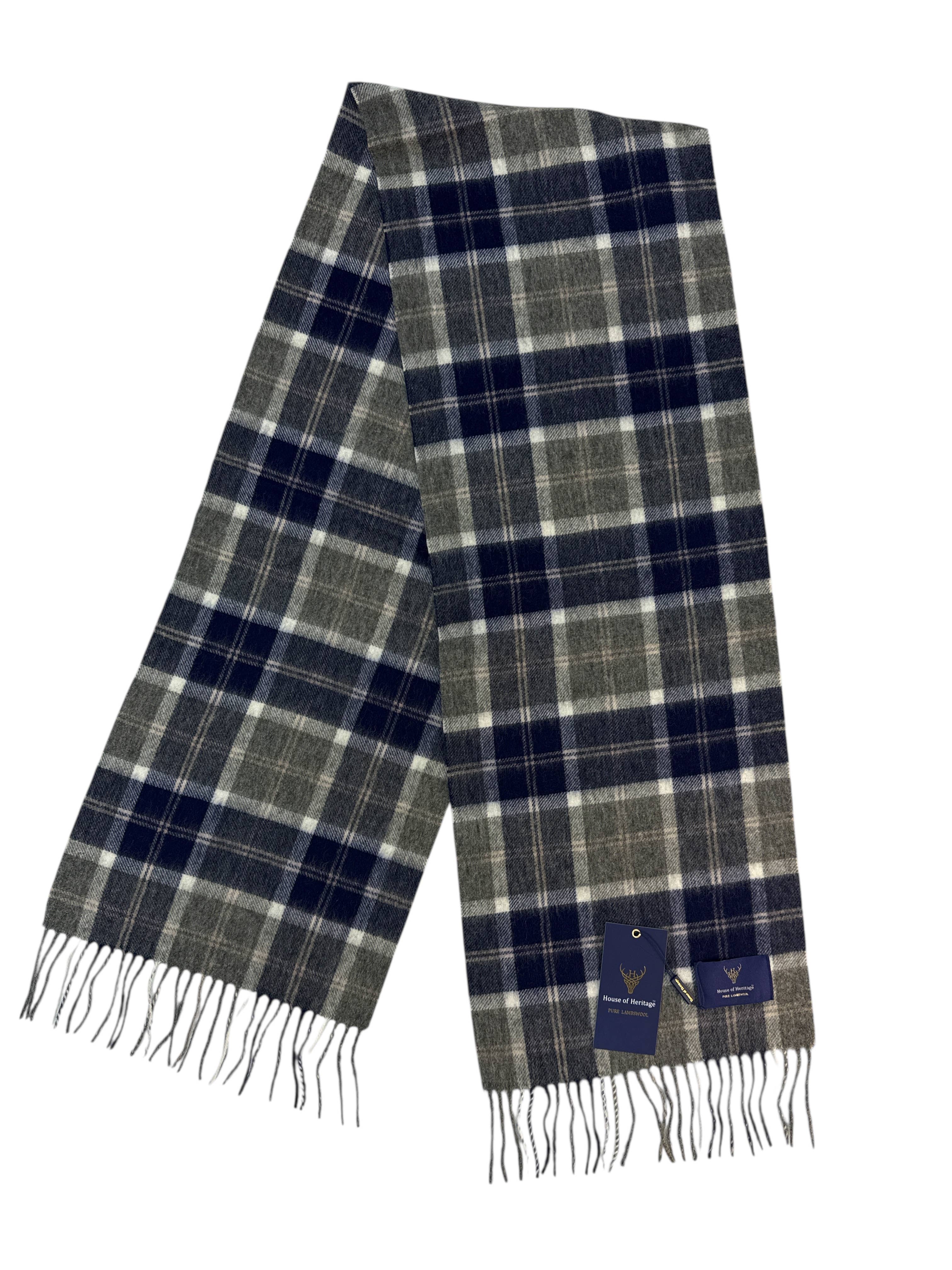 Bannockbane Clan Tartan - 100% Lambswool Scarf