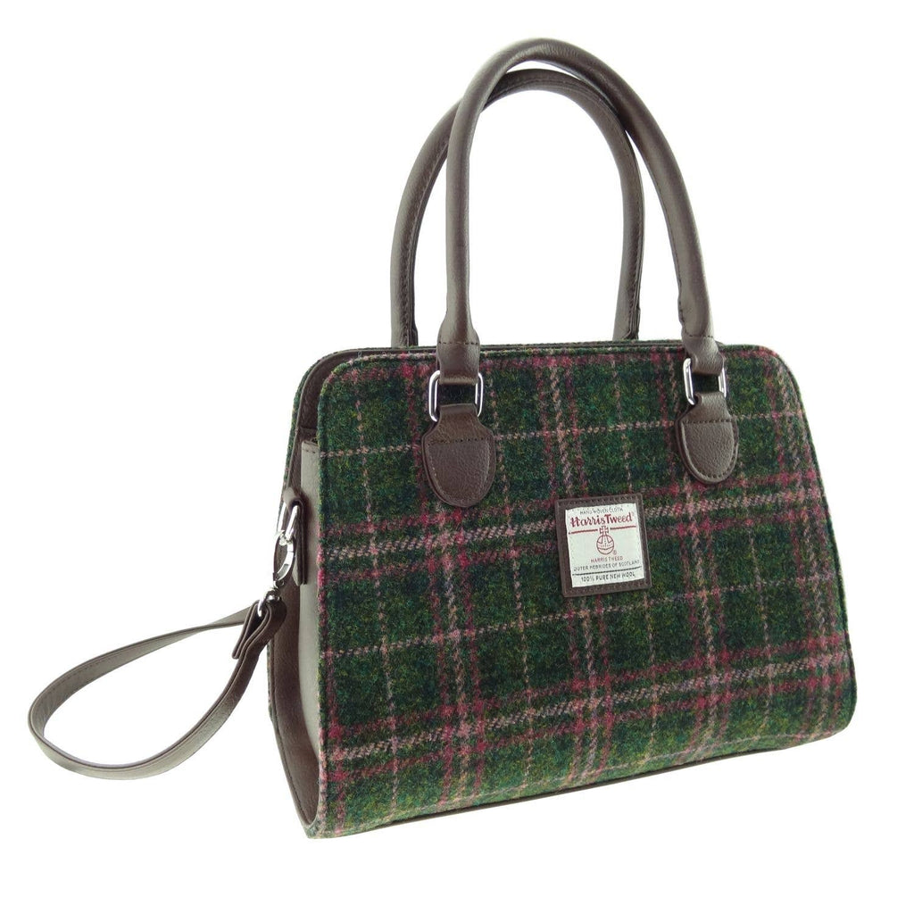 Glen Appin Harris Tweed 'Findhorn' Midi Tote Bag LB1227