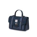 The Leather Medium Satchel - Islander Check