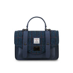 The Leather Medium Satchel - Islander Check