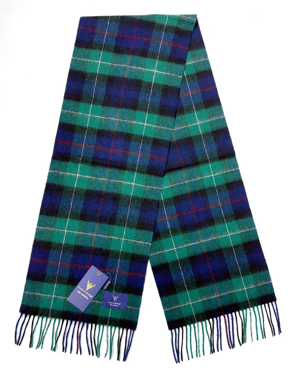 MacKenzie Clan Tartan - 100% Lambswool Scarf
