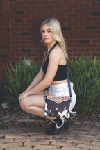 Tooling Leather Cowhide Clutch Bag – AB07 – Costa Rica