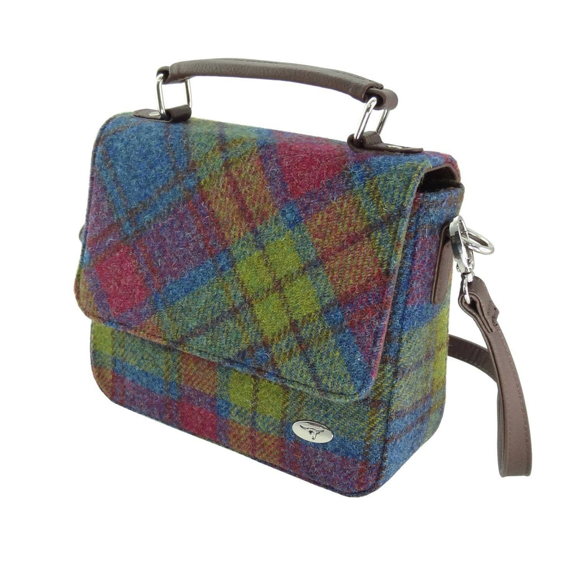 LB1214 Harris Tweed 'Thurso' Square Bag