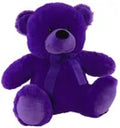 Purple 30cm bear jelly plush toy by Elka Australia