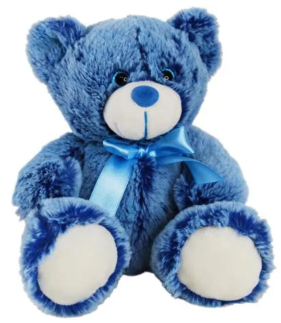 Blue bear mochi soft plush toy by Elka Australia