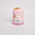 Bubblegum Waffle Cone Dessert Candle dessert-shaped scented soy candle by Maple Beech