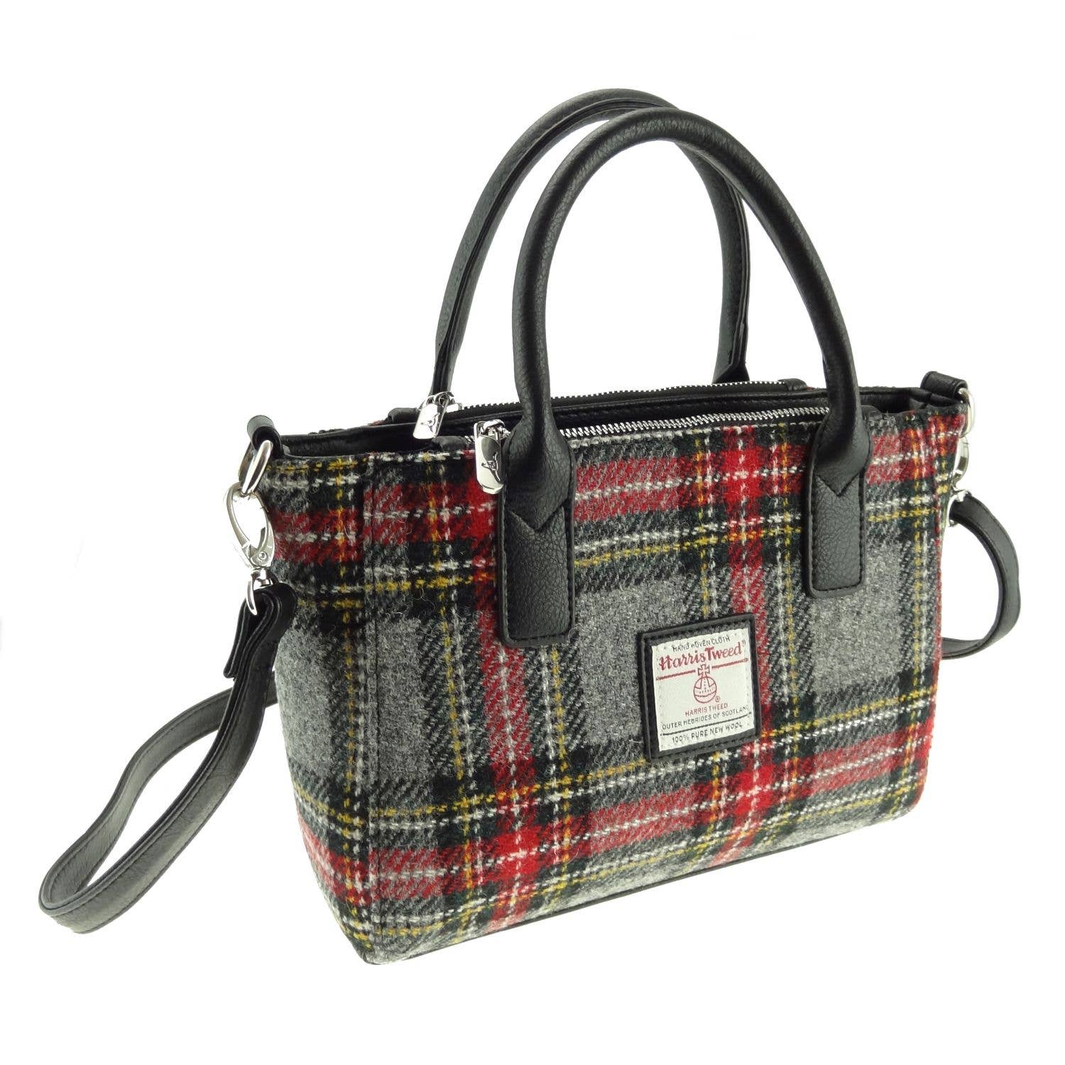 Glen Appin Harris Tweed 'Brora' Small Tote LB1228