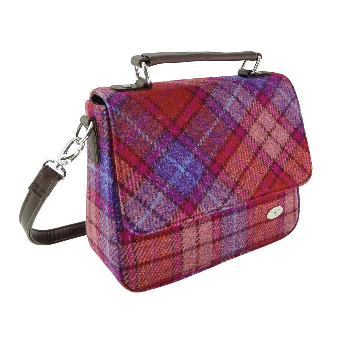 LB1214 Harris Tweed 'Thurso' Square Bag