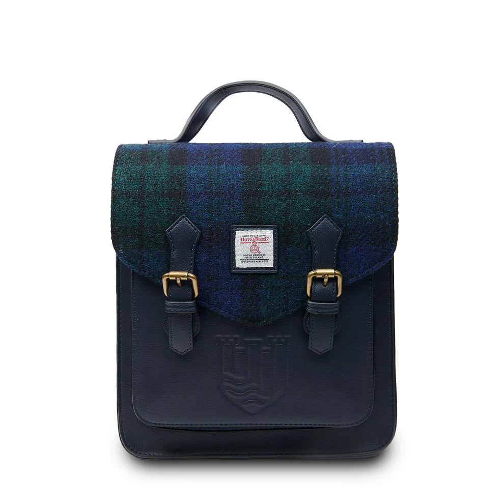 Islander Calton Backpack tartan in Black Watch