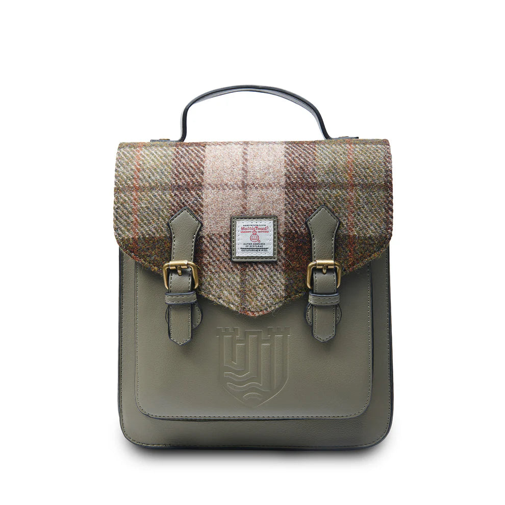 Islander Calton Backpack tartan in Chestnut Tartan