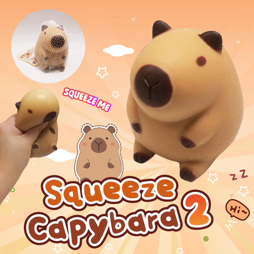 Capybara squeeze squishy toy by Kenisy