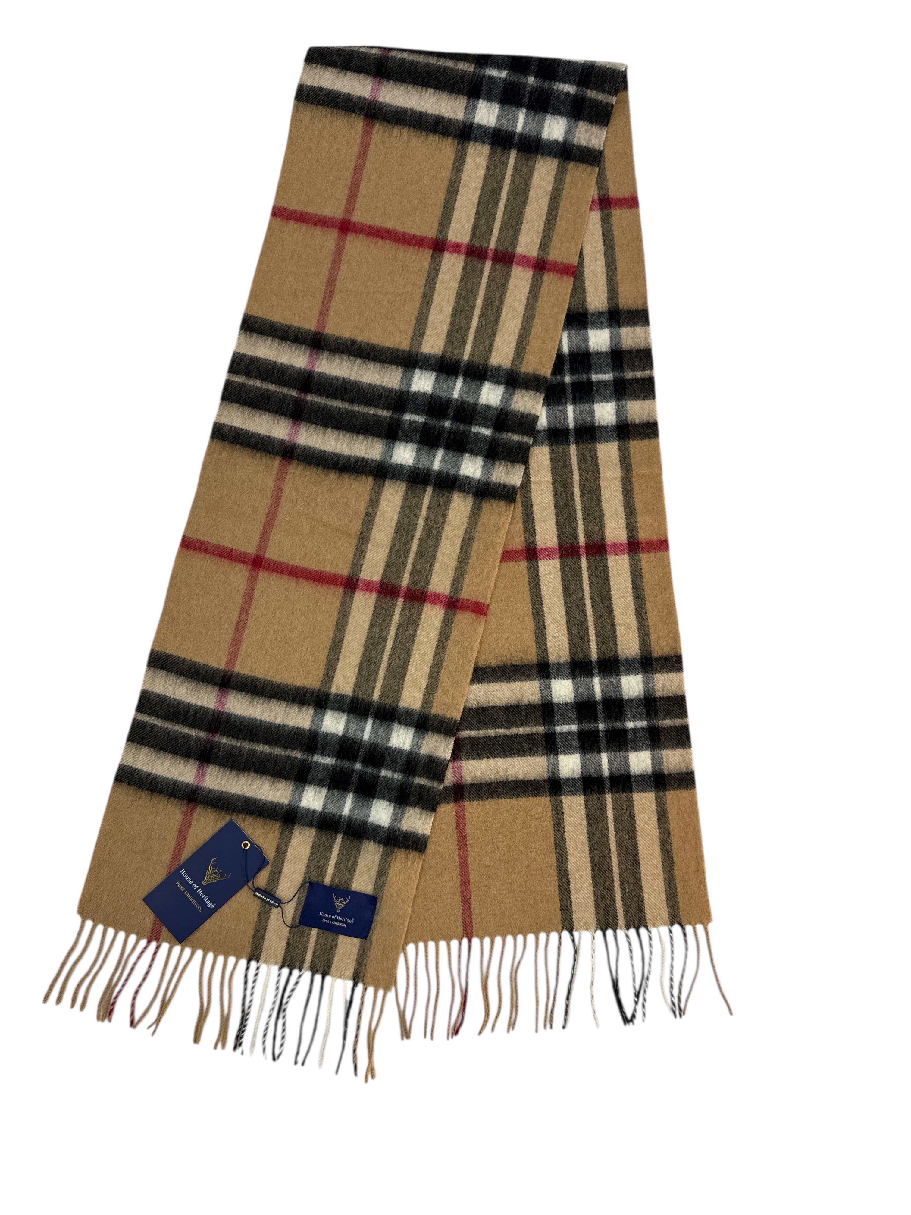'Scotty' Thompson Clan Tartan - 100% Lambswool Scarf