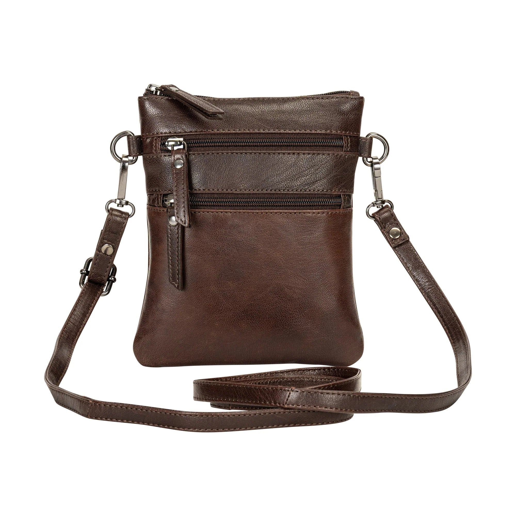Greenwood Cedar Mini Crossbody Bag - Brown