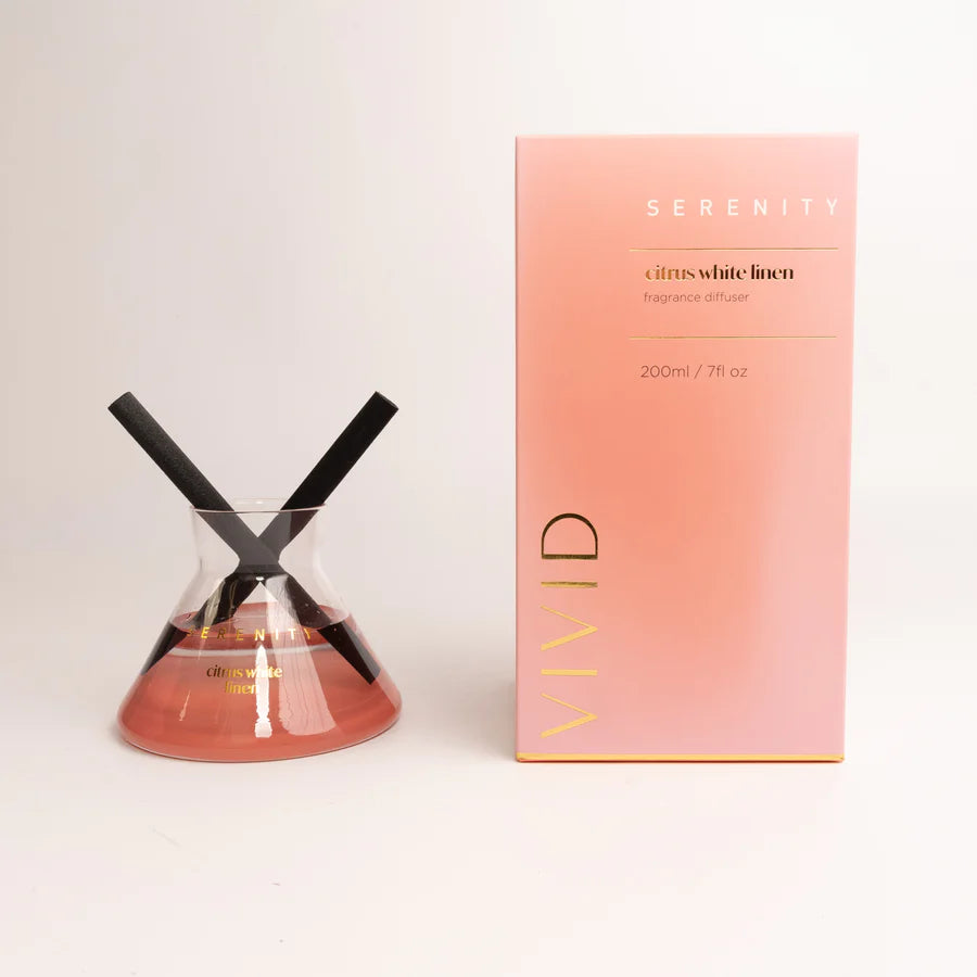 Citrus White Linen Diffuser