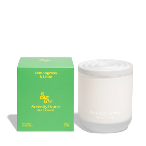 Coconut & Lime 230g Candle scented candle by Home Fragrance Co