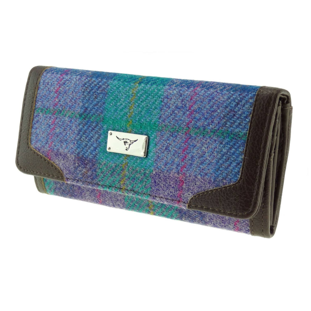 Glen Appin Harris Tweed 'Bute' Long Purse