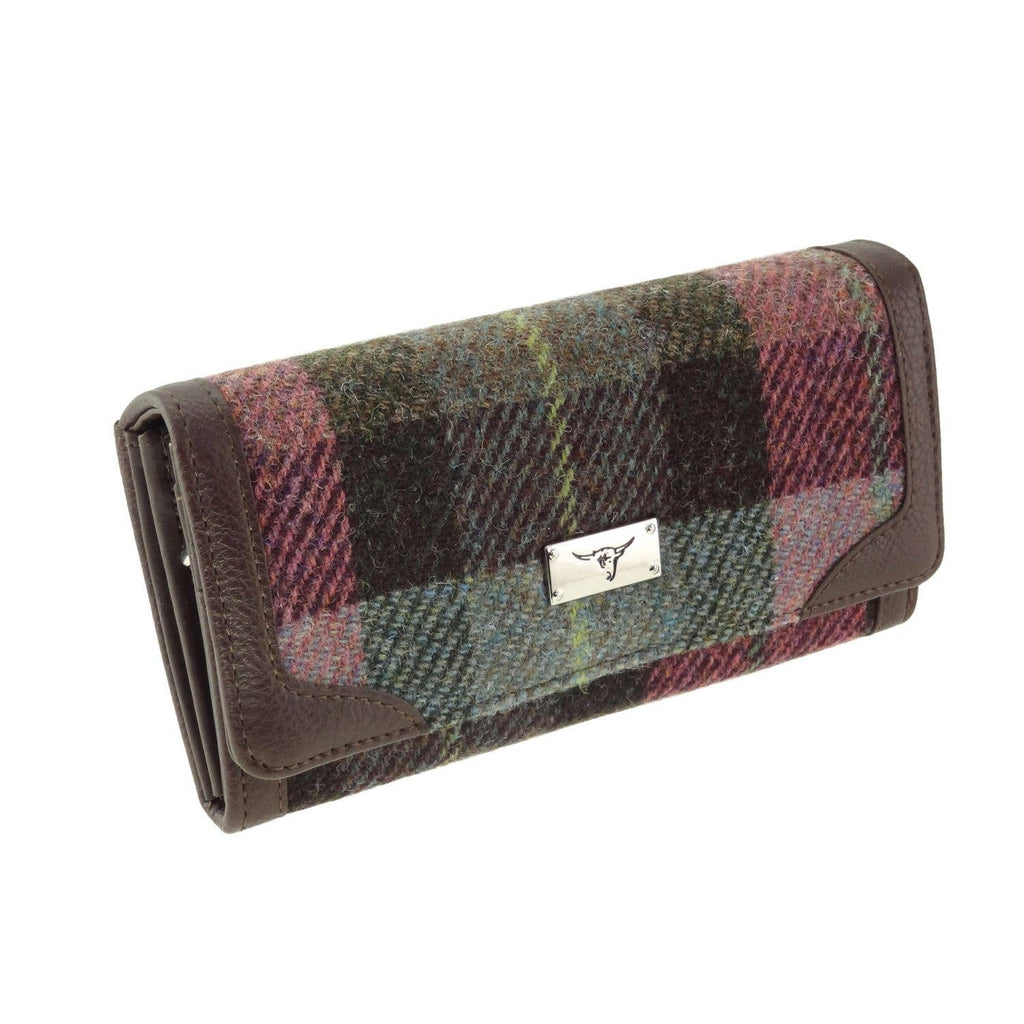 Glen Appin Harris Tweed 'Bute' Long Purse
