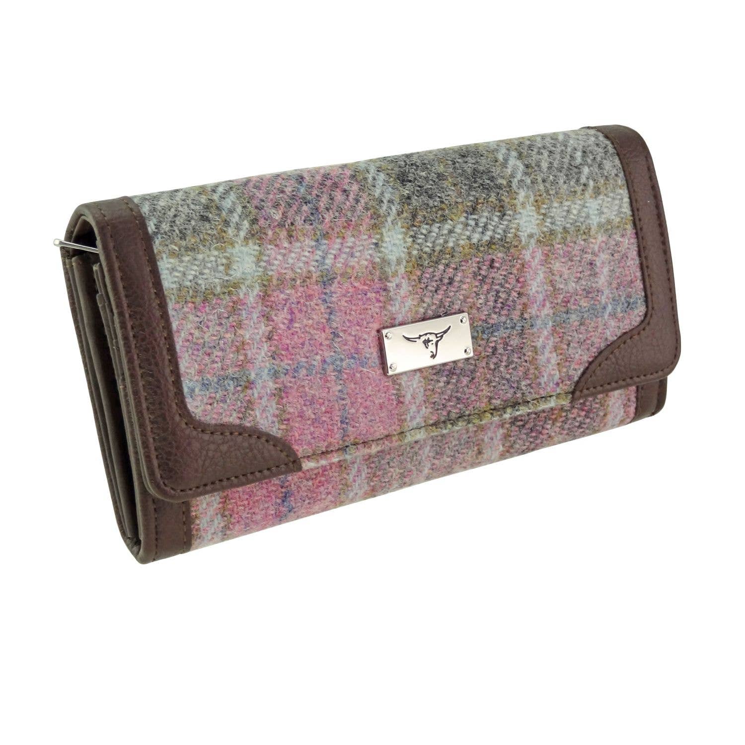 Glen Appin Harris Tweed 'Bute' Long Purse