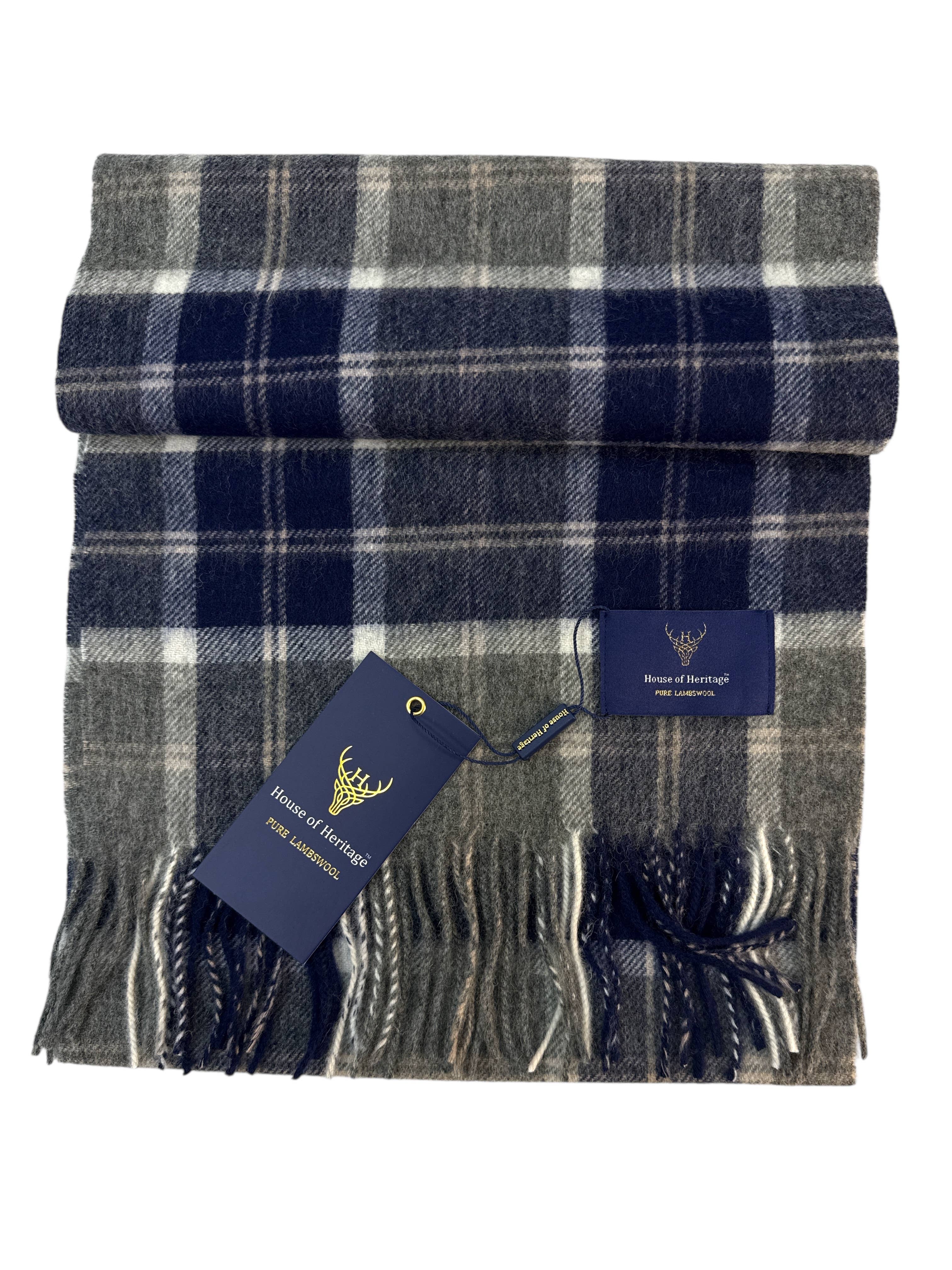 Bannockbane Clan Tartan - 100% Lambswool Scarf