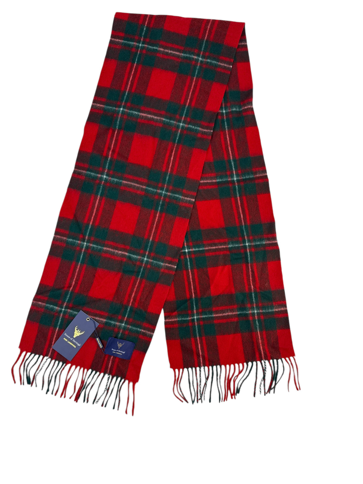 MacGregor Clan Tartan - 100% Lambswool Scarf