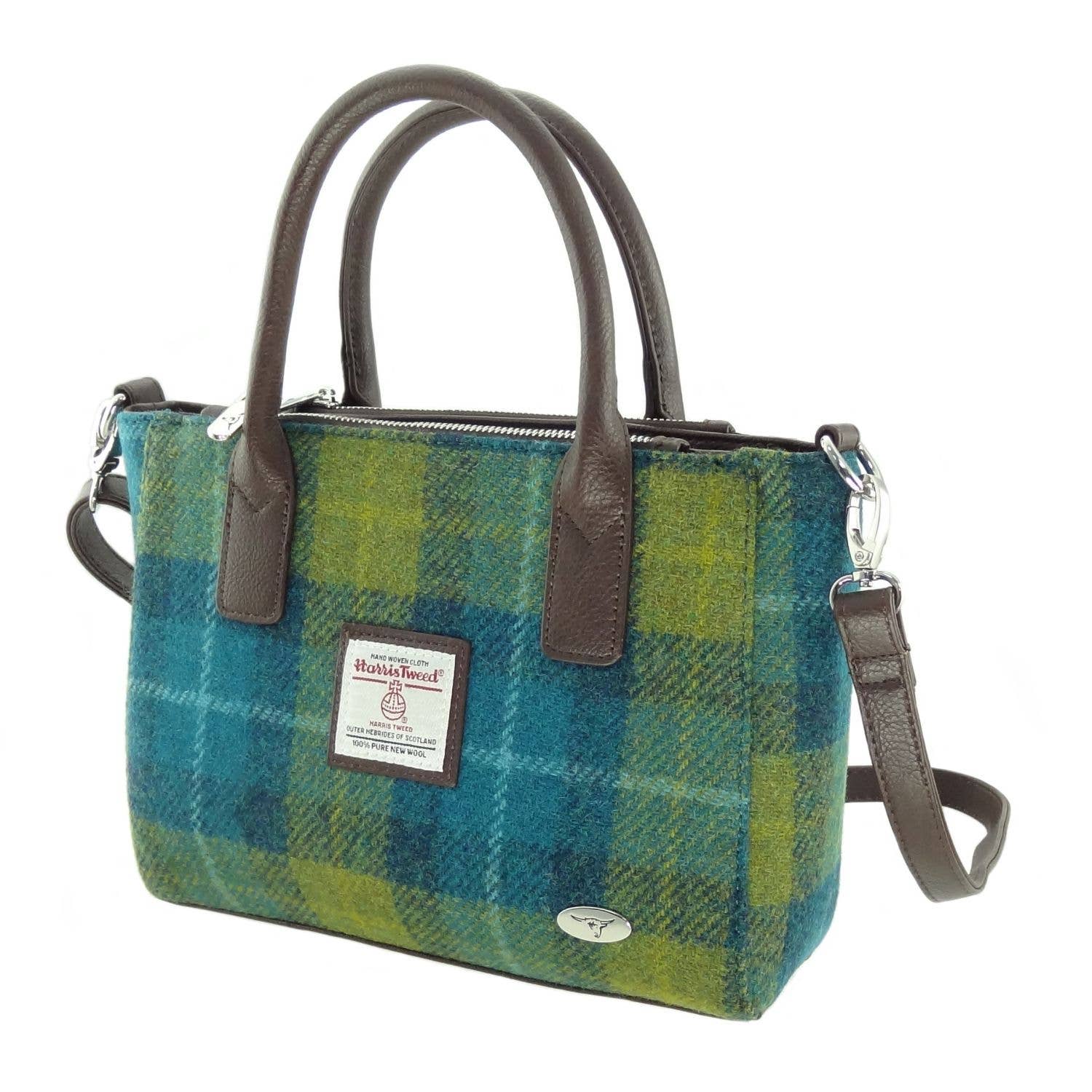 Glen Appin Harris Tweed 'Brora' Small Tote LB1228