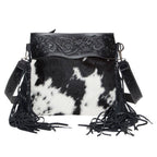 Tooling Leather Medium Sling Cowhide Bag – AB13 – Pasto