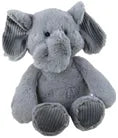 Elephant Emmy soft plush toy 22cm by Elka Australia