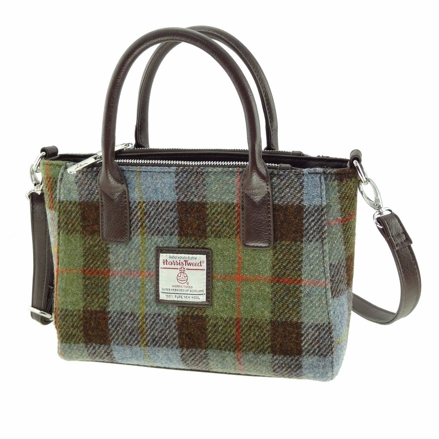 Glen Appin Harris Tweed 'Brora' Small Tote LB1228