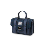 The Leather Medium Satchel - Islander Check