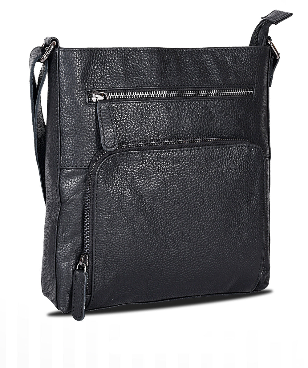 Greenwood Greymouth Messenger Bag - Brown by GreenWood
