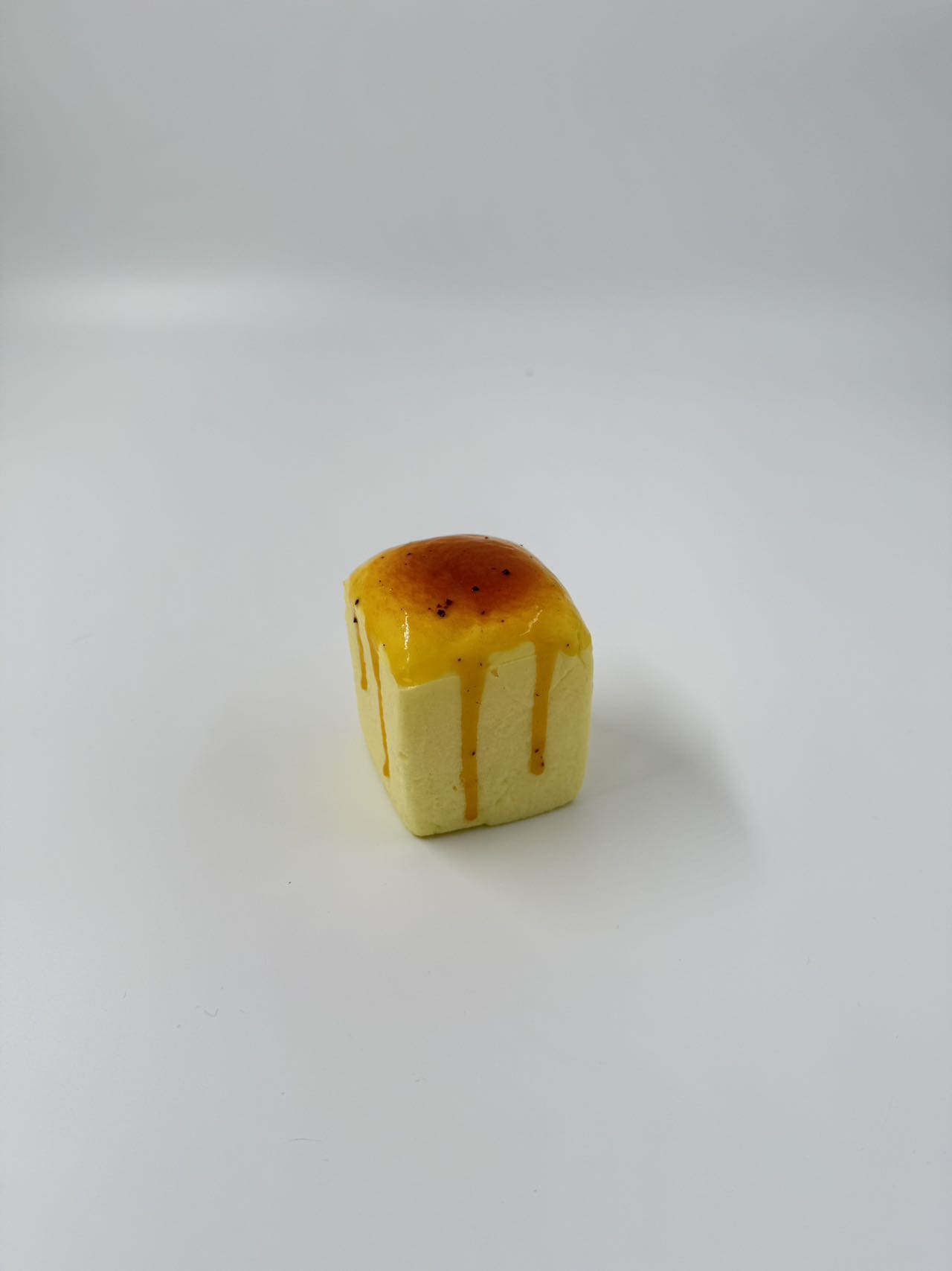 Honey toast squishy toy