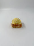 Vanilla ice cream toast squishy toy