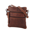 Greenwood Kempsey Leather Sling Bag - Olive Green