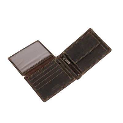 GW 2171 Leather Wallet Brn