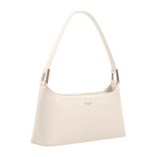 Acacia Lucy Mini Baguette handbag in Coconut Cream