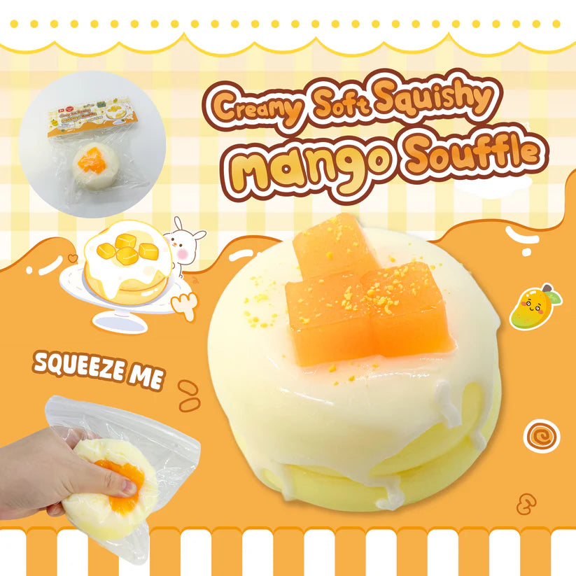 Mango souffle squeeze toy by Kenisy