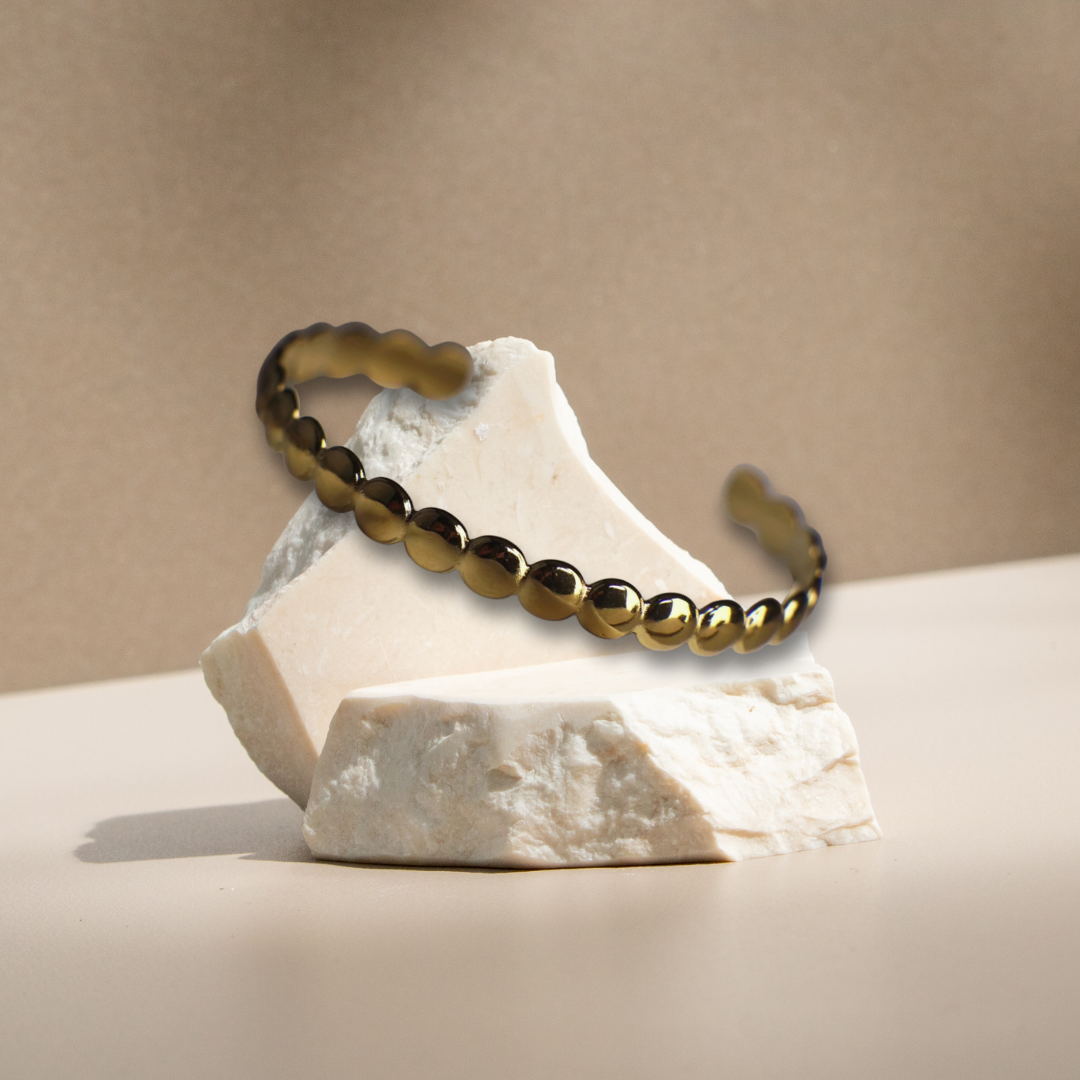 Manon Peral Gold Bracelet ladies jewellery by FAYA & CO
