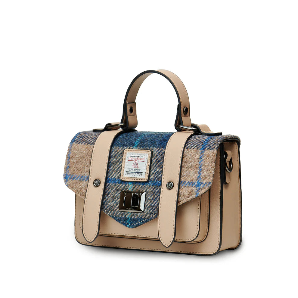 Islander Medium Satchel in Herringbone