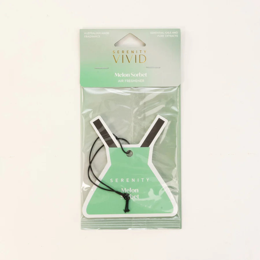 Melon Sorbet Air Freshener scented car and home air freshener by Home Fragrance Co