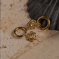 Petra Emeral earrings ladies jewellery by FAYA & CO