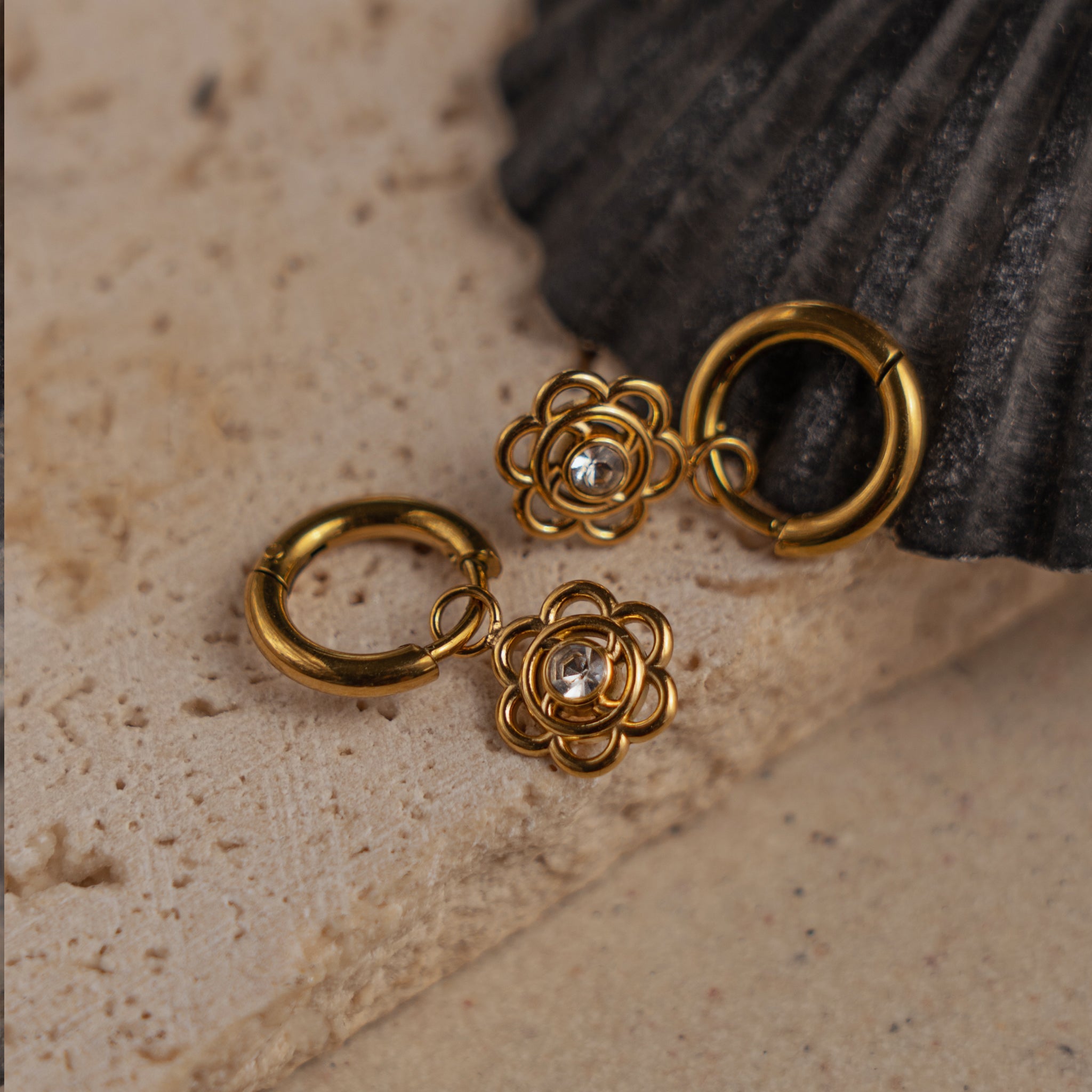 Petra Emeral earrings ladies jewellery by FAYA & CO
