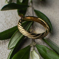 Polina Swirl Ring size 6 ladies ring by FAYA & CO