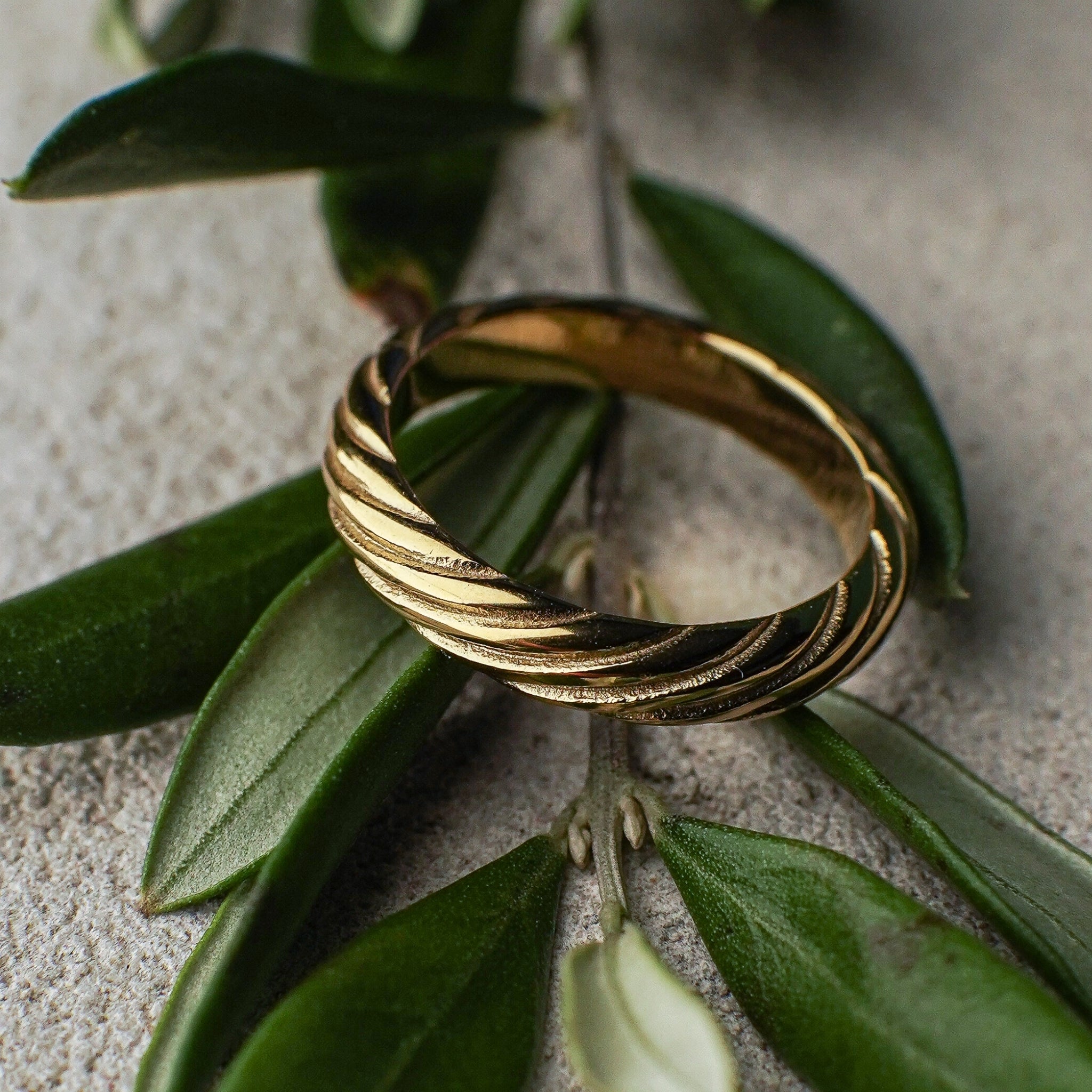 Polina Swirl Ring size 6 ladies ring by FAYA & CO