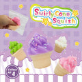 Swirly ice cream cone squeeze toy by Kenisy