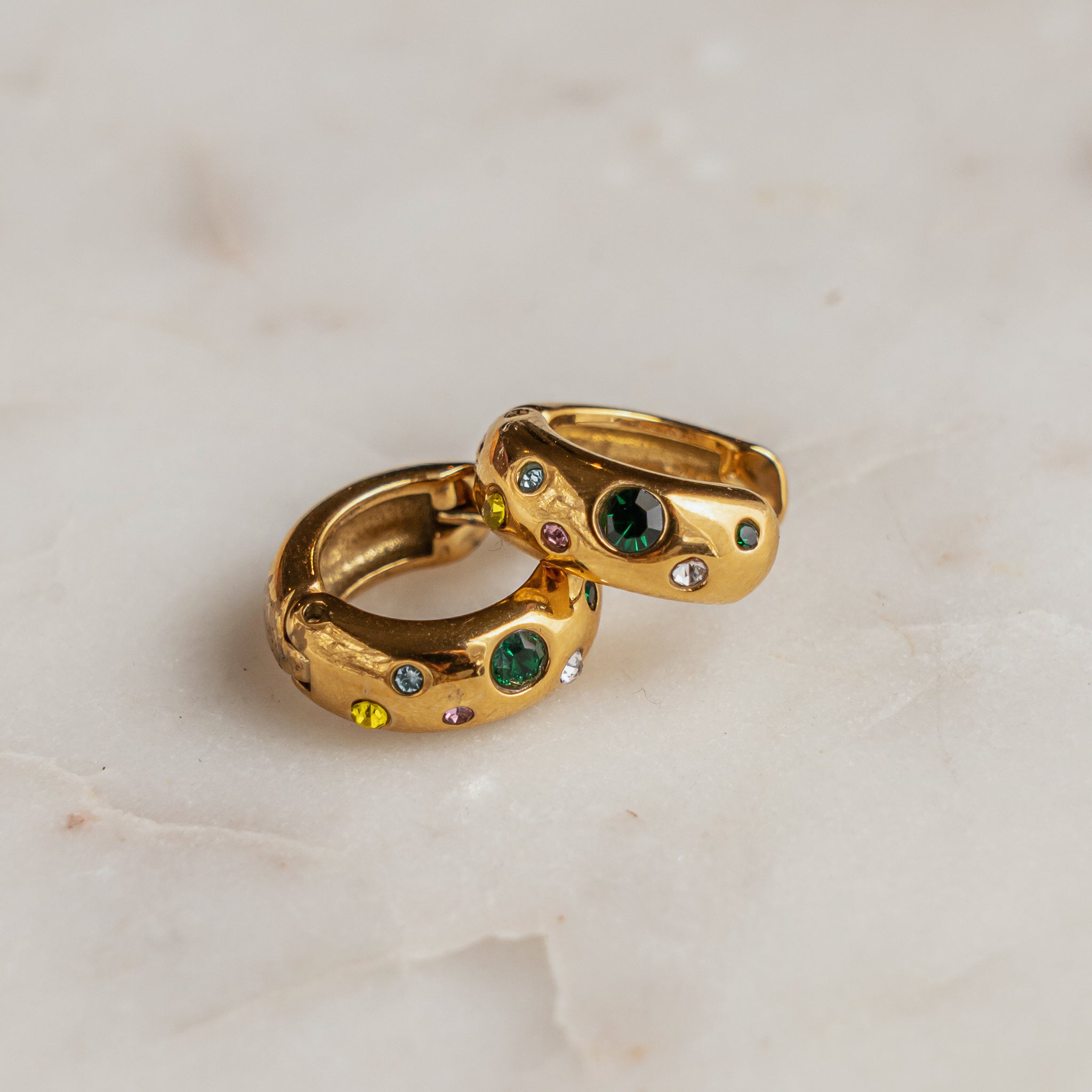 Tatiana Multi Huggies ladies jewellery by FAYA & CO