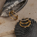 Thorne Oval Hoop Earrings ladies jewellery by FAYA & CO