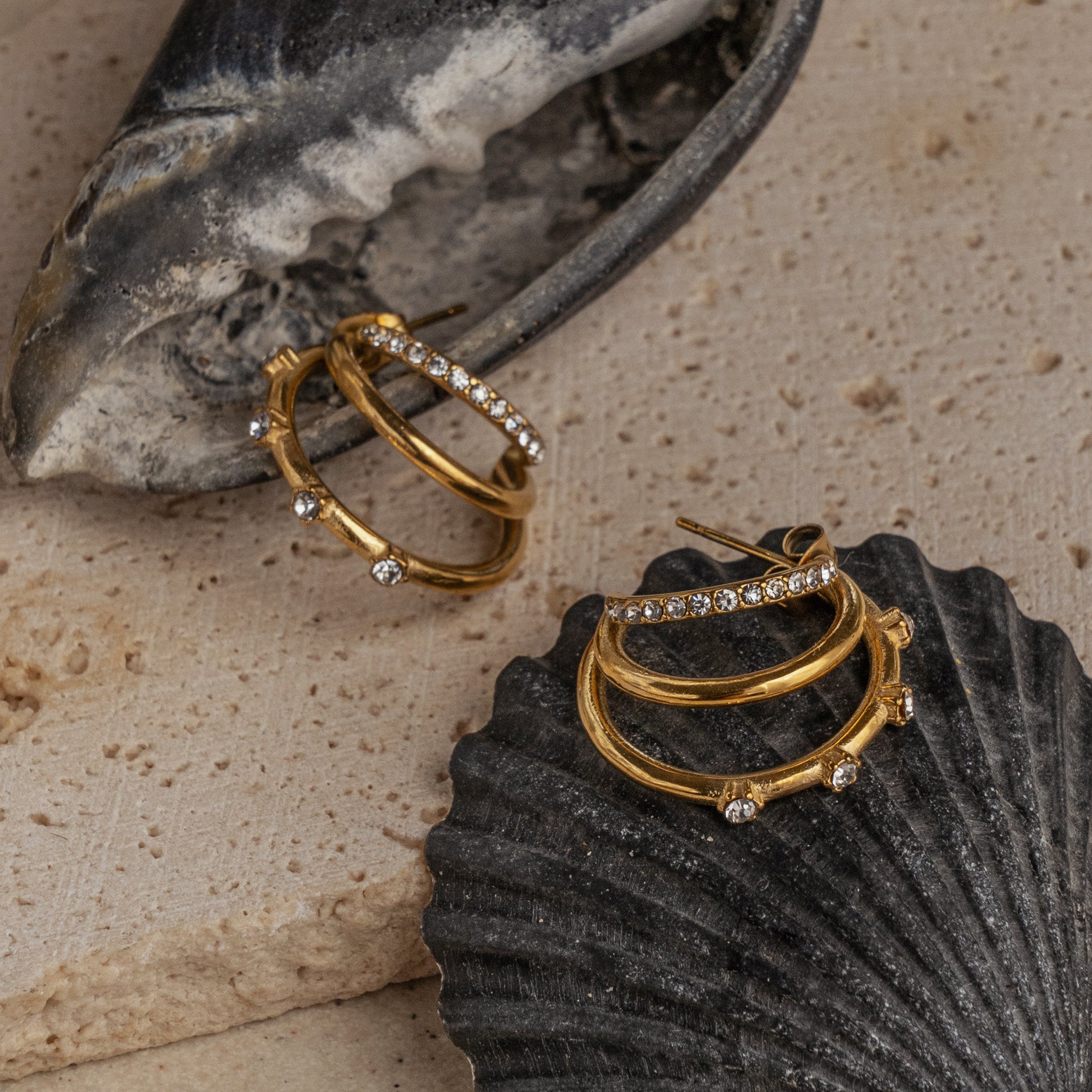 Thorne Oval Hoop Earrings ladies jewellery by FAYA & CO