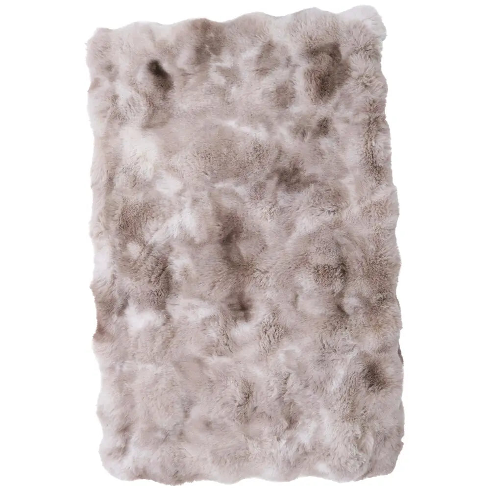 Throw Lux Dapple Fawn luxury faux fur by LaVida Trading